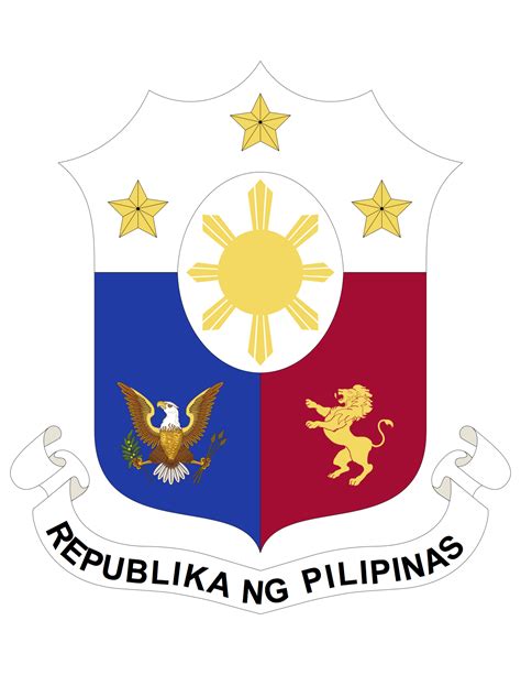 File : Coat of arms of the Philippines.svg .